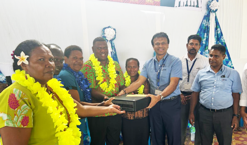 POB Donates 15 Computers to St. James School, Honiara