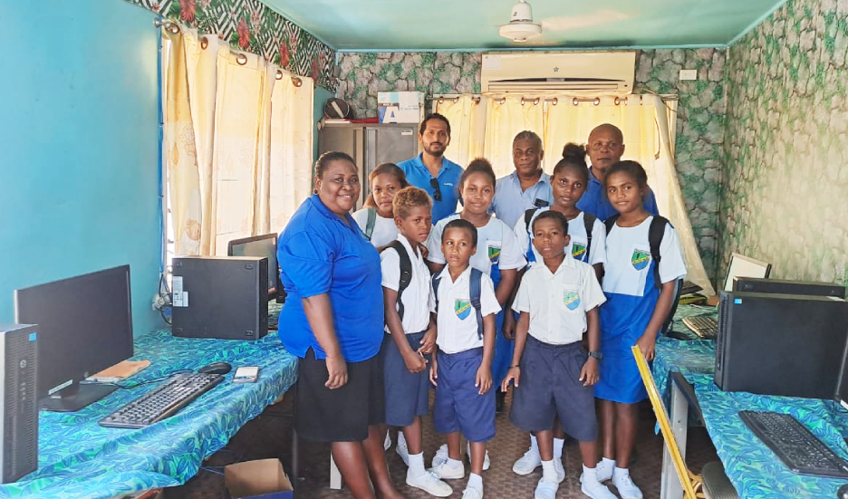 POB has donated five computers to Mbokonavera High School